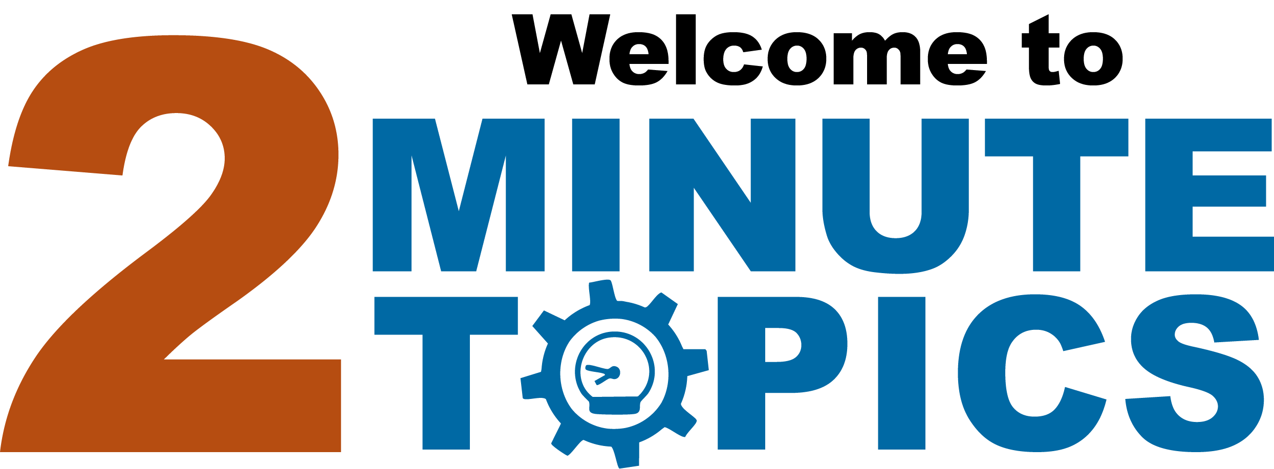 2 minute topics logo